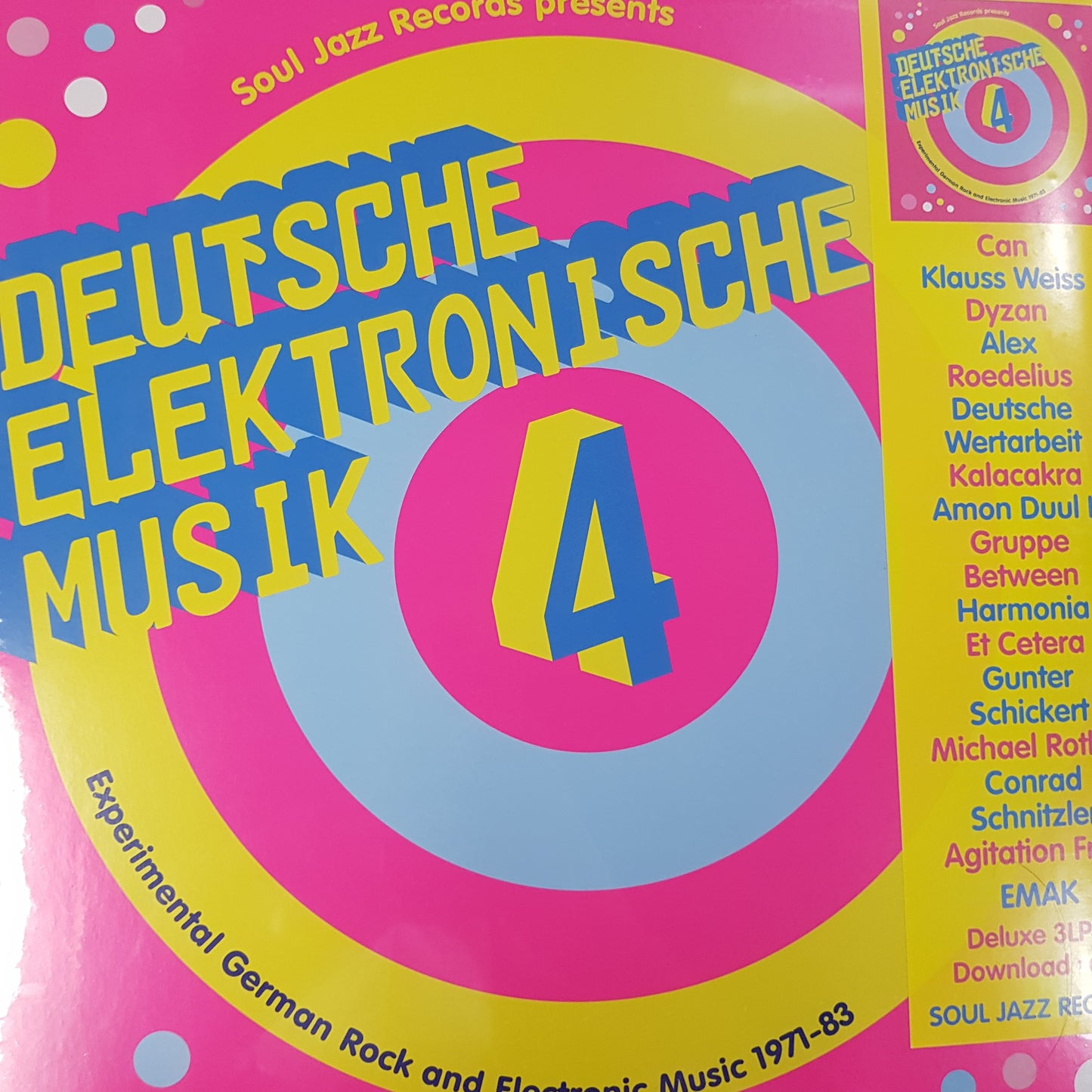 VARIOUS ARTISTS - DEUTSCHE ELEKTRONIISCHE MUSIK VOL. 4 (3LP) VINYL