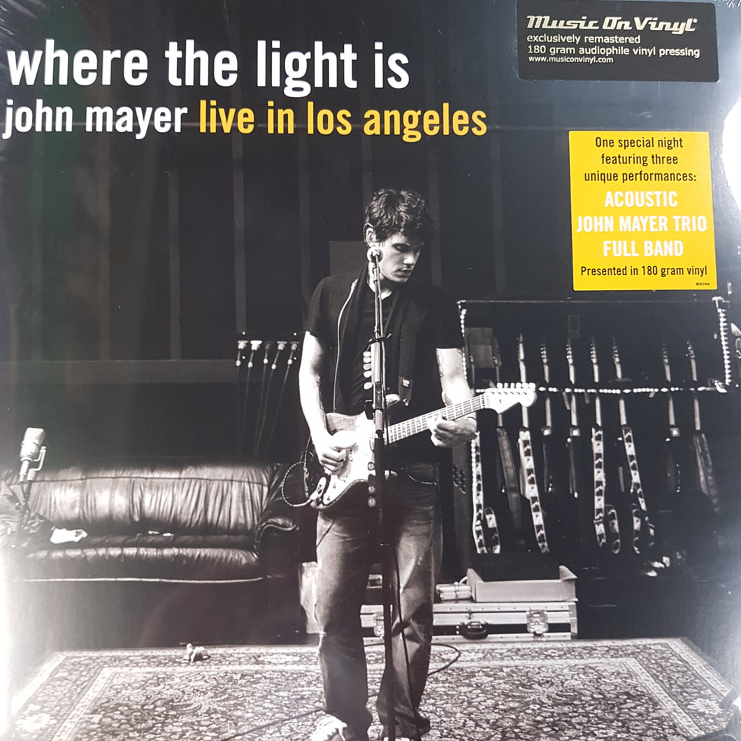 JOHN MAYER - WHERE THE LIGHT IS: LIVE IN LOS ANGELES (4LP) VINYL SET