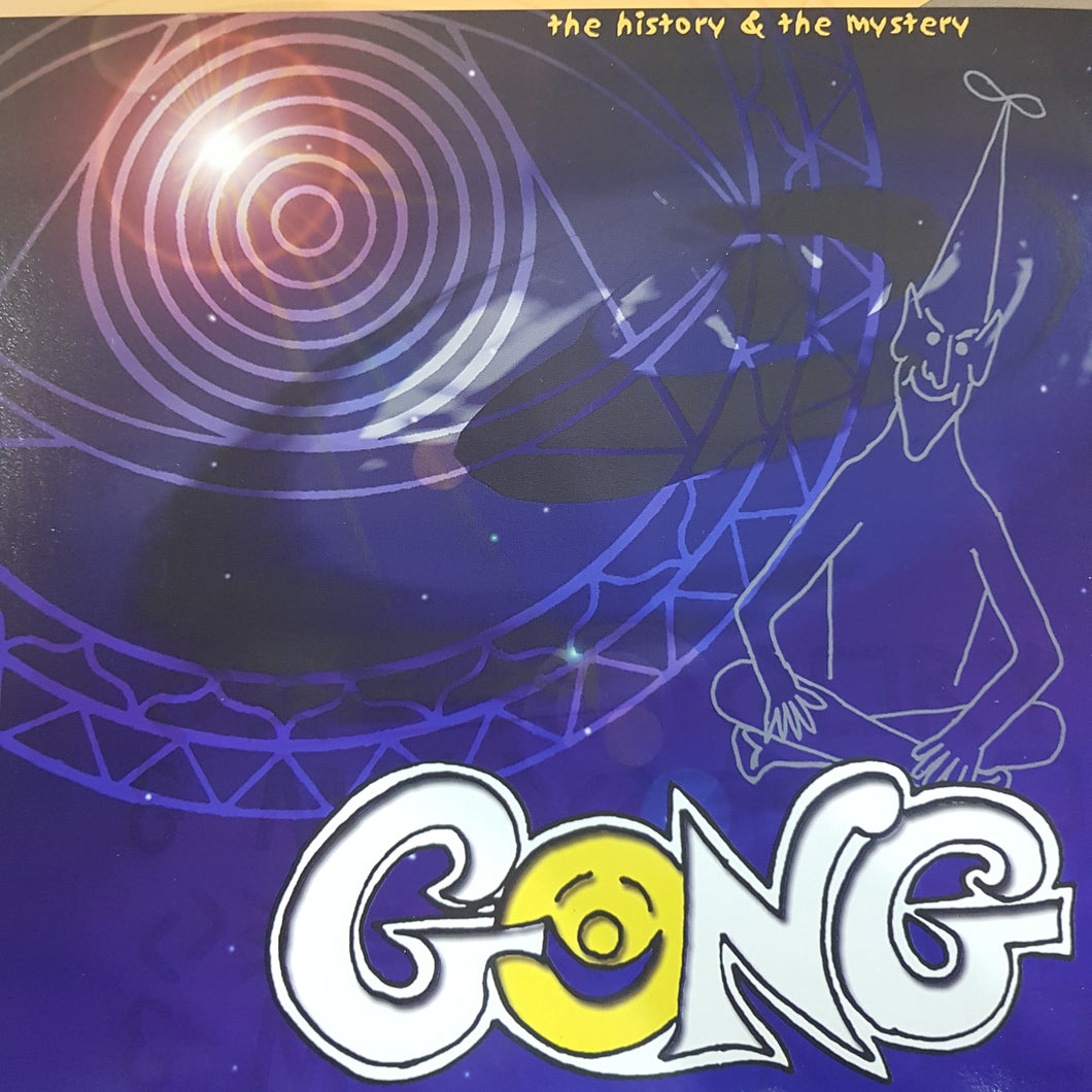 GONG - THE HISTORY AND THE MYSYERY (2LP) (USED VINYL 2000 ITALIAN M-/M-)