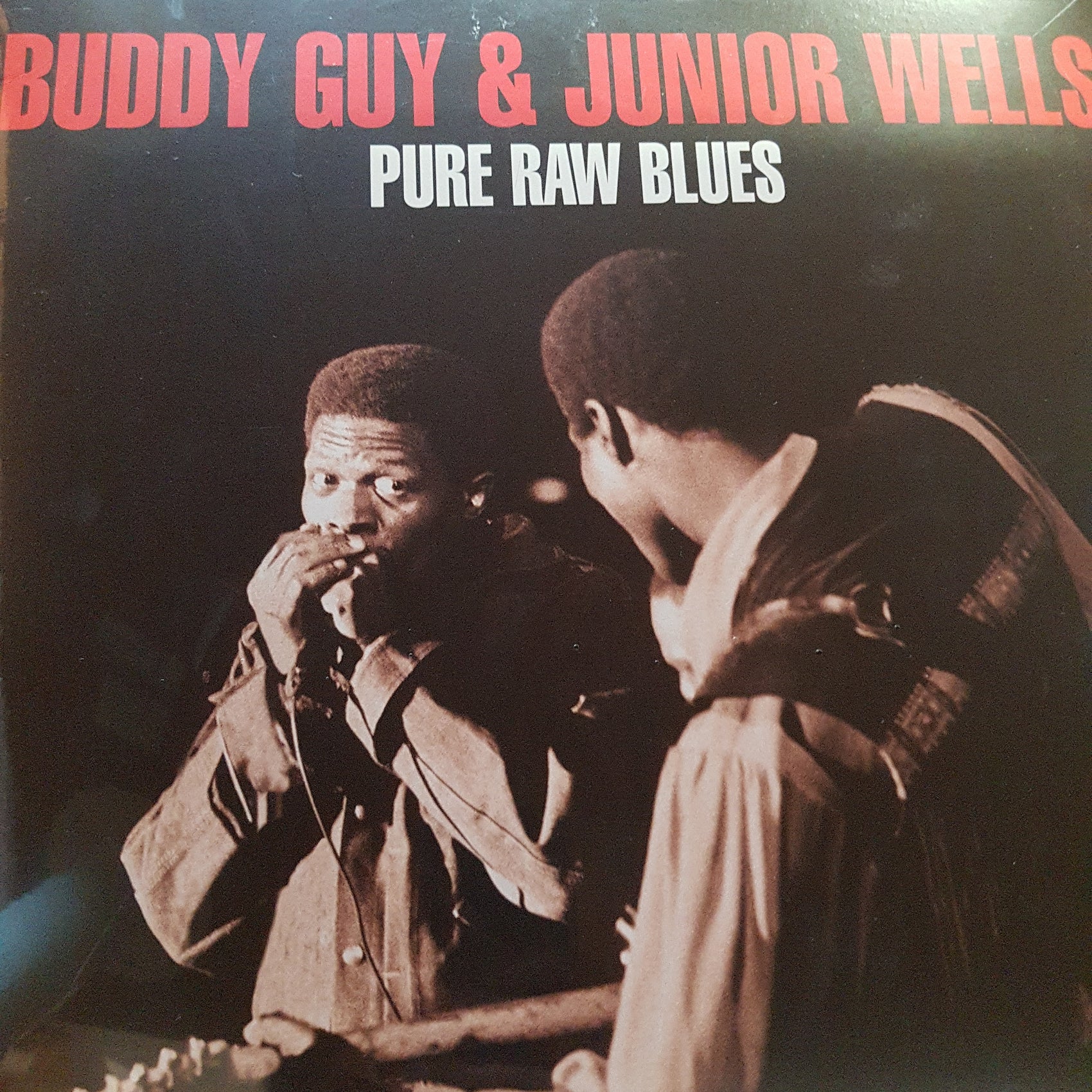 BUDDY GUY AND JUNIOR WELLS - PURE RAW BLUES (2LP) VINYL