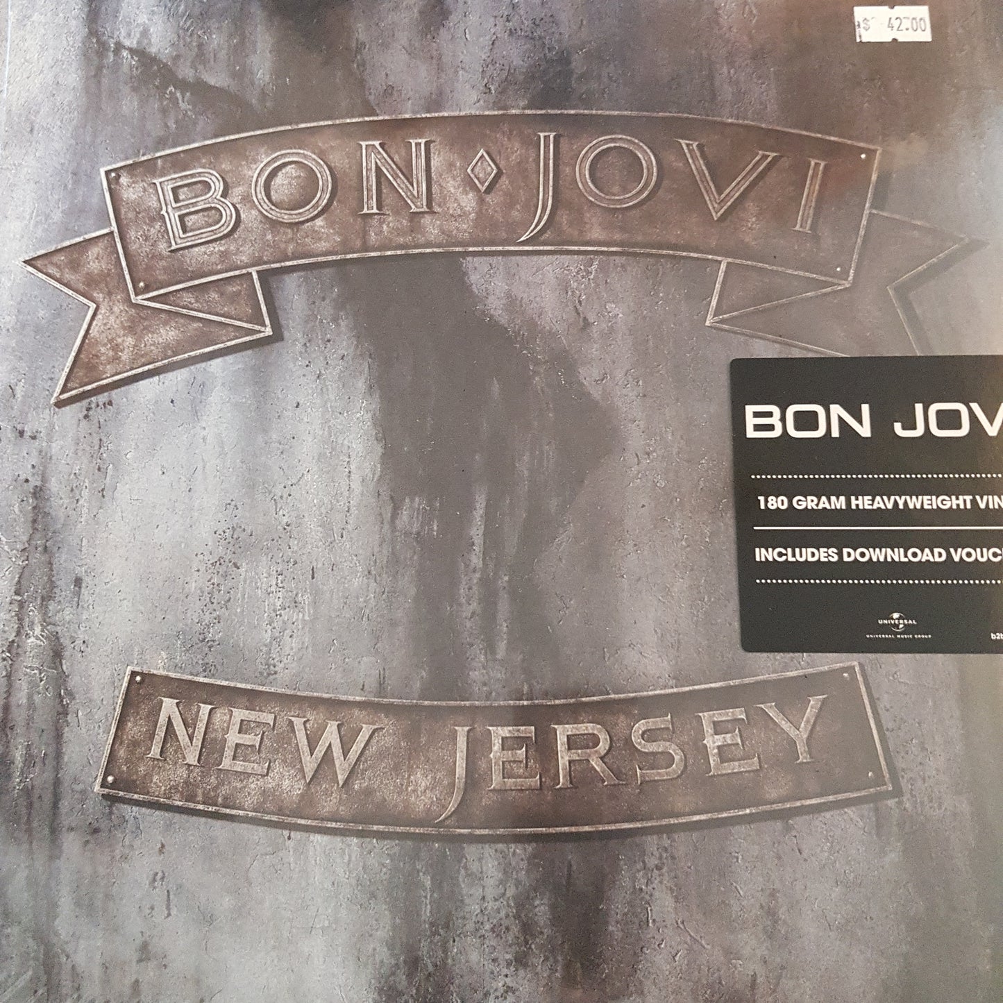 BON JOVI - NEW JERSEY (2LP) VINYL