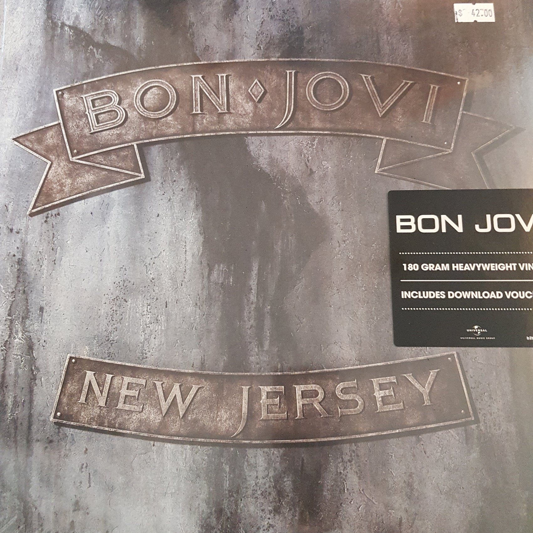 BON JOVI - NEW JERSEY (2LP) VINYL