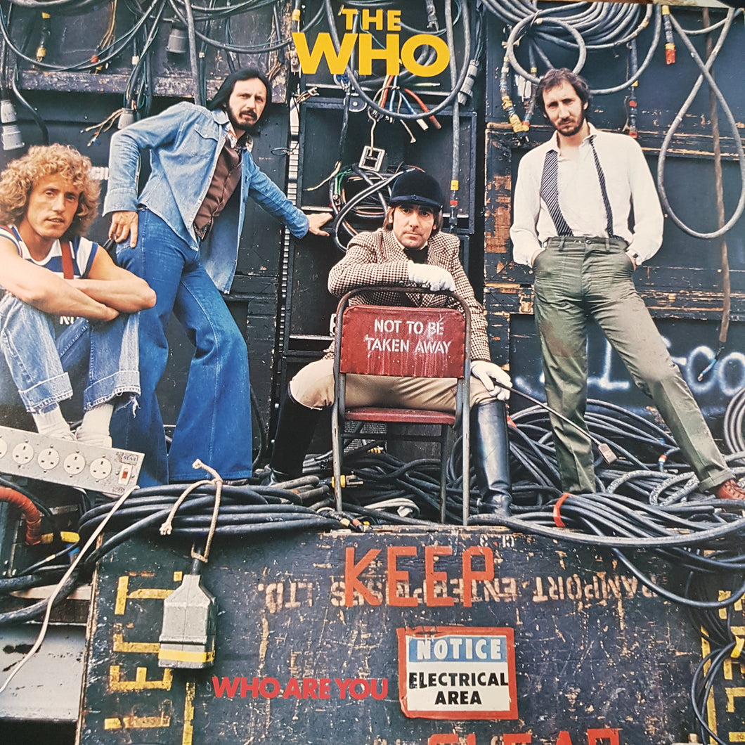 WHO - WHO ARE YOU? (USED VINYL 1978 JAPANESE EX/EX)