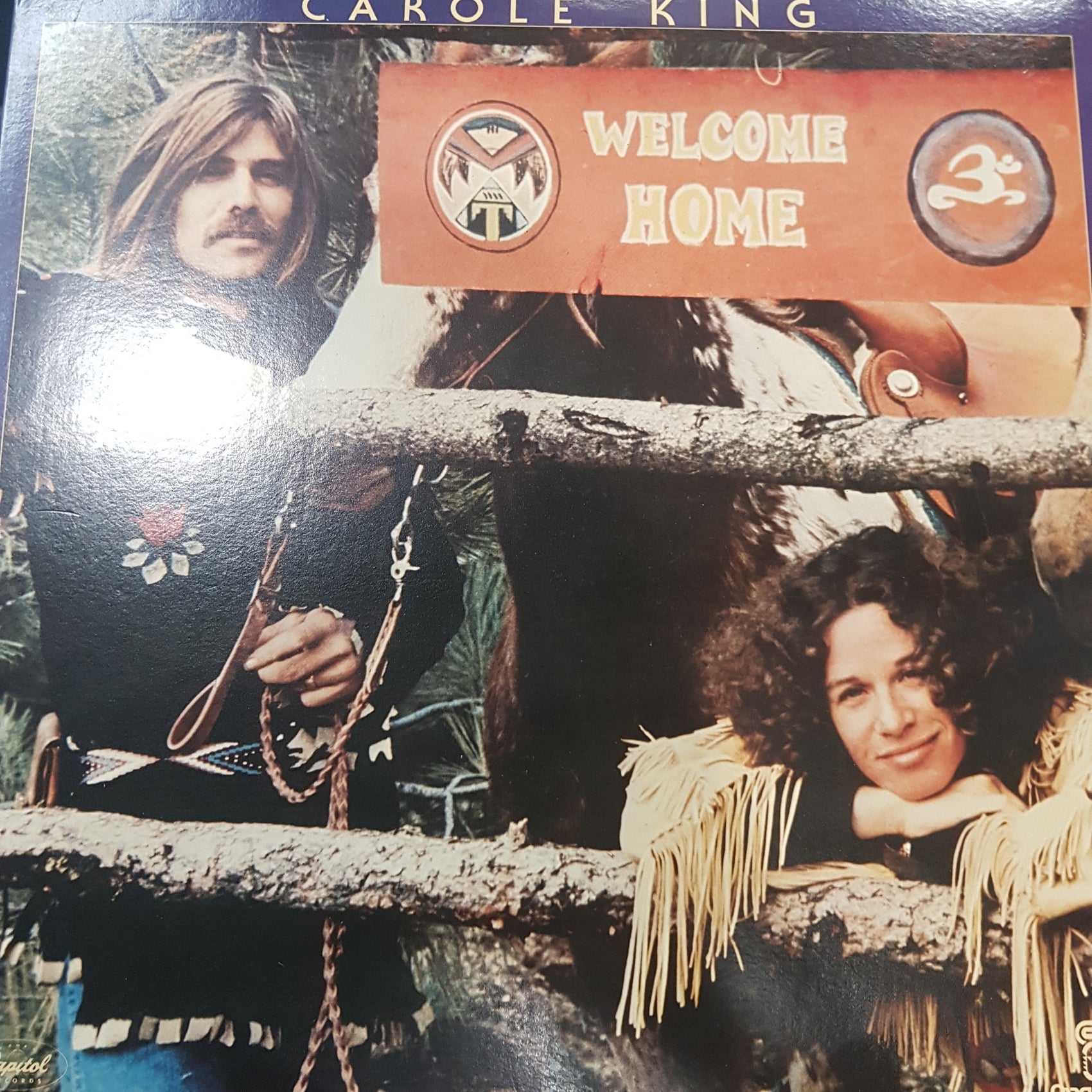 CAROLE KING - WELCOME HOME (USED VINYL 1978 US M-/EX+)