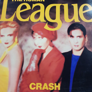 HUMAN LEAGUE - CRASH (USED VINYL 1986 US M-/EX+)