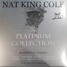 Load image into Gallery viewer, NAT KING COLE - THE PLATINUM COLLECTION (3LP) (WHITE COLOURED) VINYL
