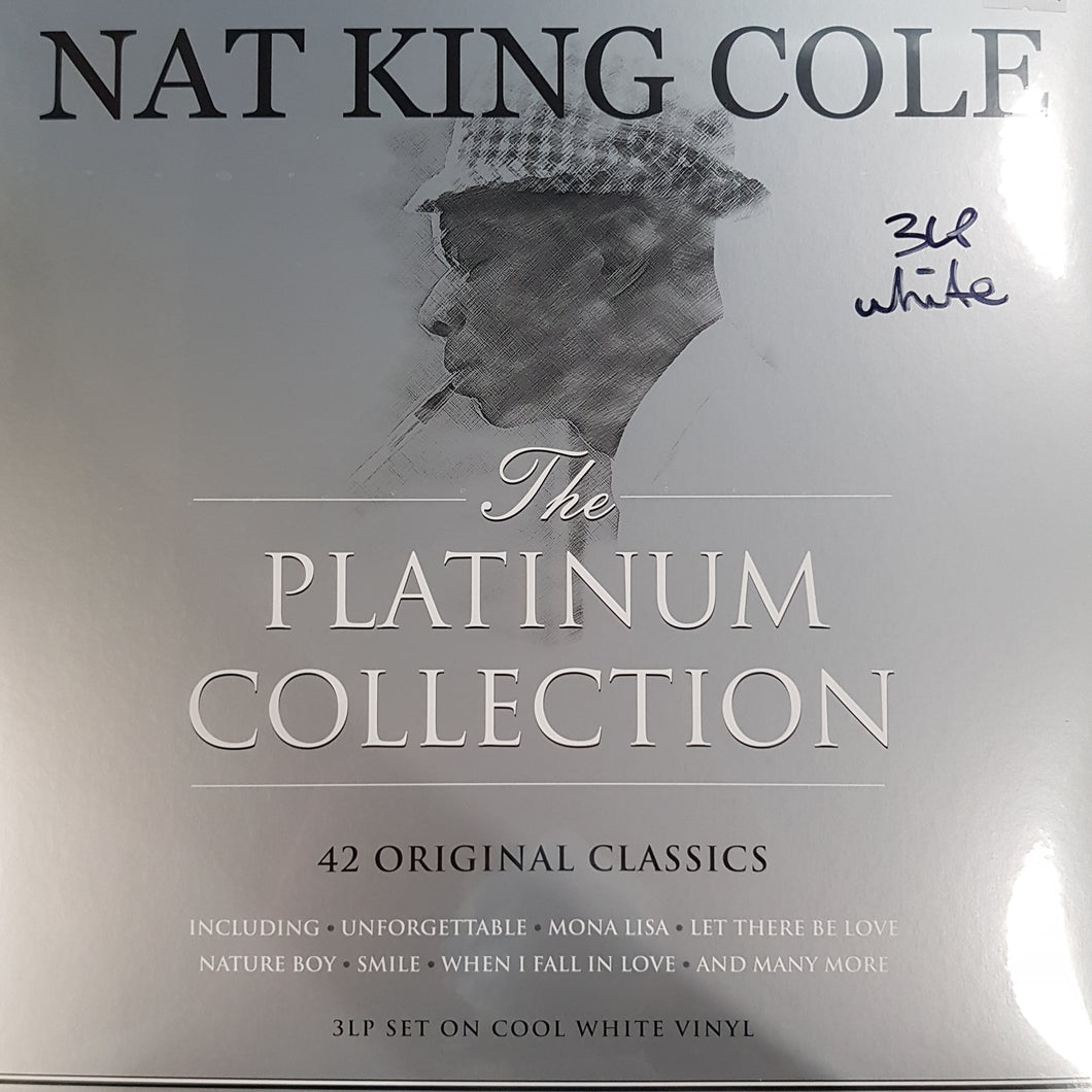 NAT KING COLE - THE PLATINUM COLLECTION (3LP) (WHITE COLOURED) VINYL