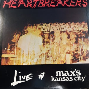 HEARTBREAKERS - LIVE AT MAX'S KANSAS CITY (USED VINYL 1979 US M-/EX+)