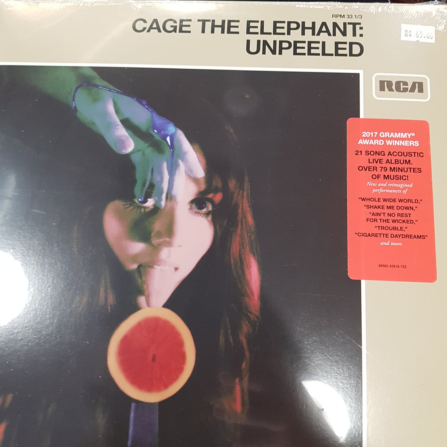CAGE THE ELEPHANT - UNPEELED (2LP) VINYL