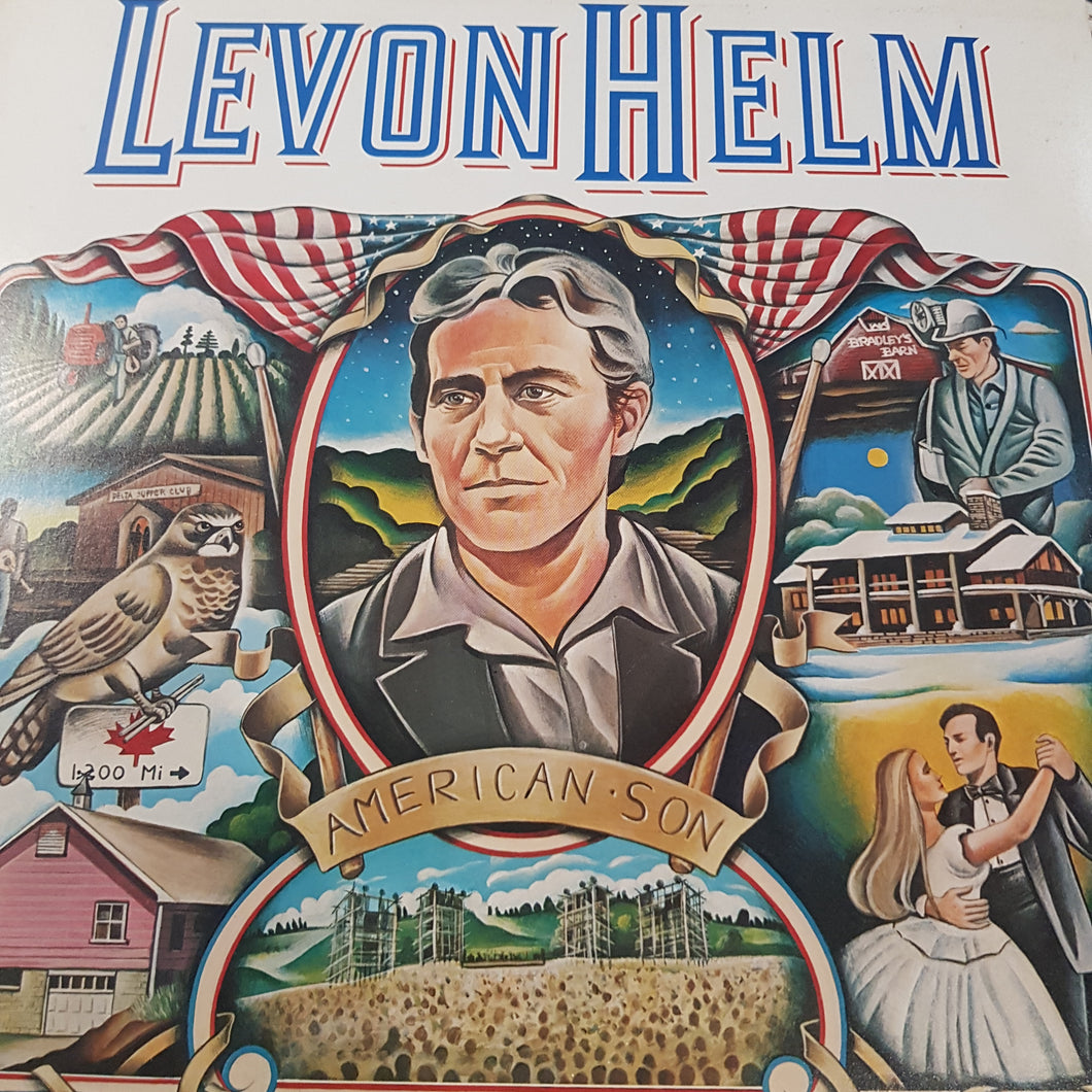 LEVON HELM - AMERICAN SON (USED VINYL 1980 JAPANESE M-/EX)