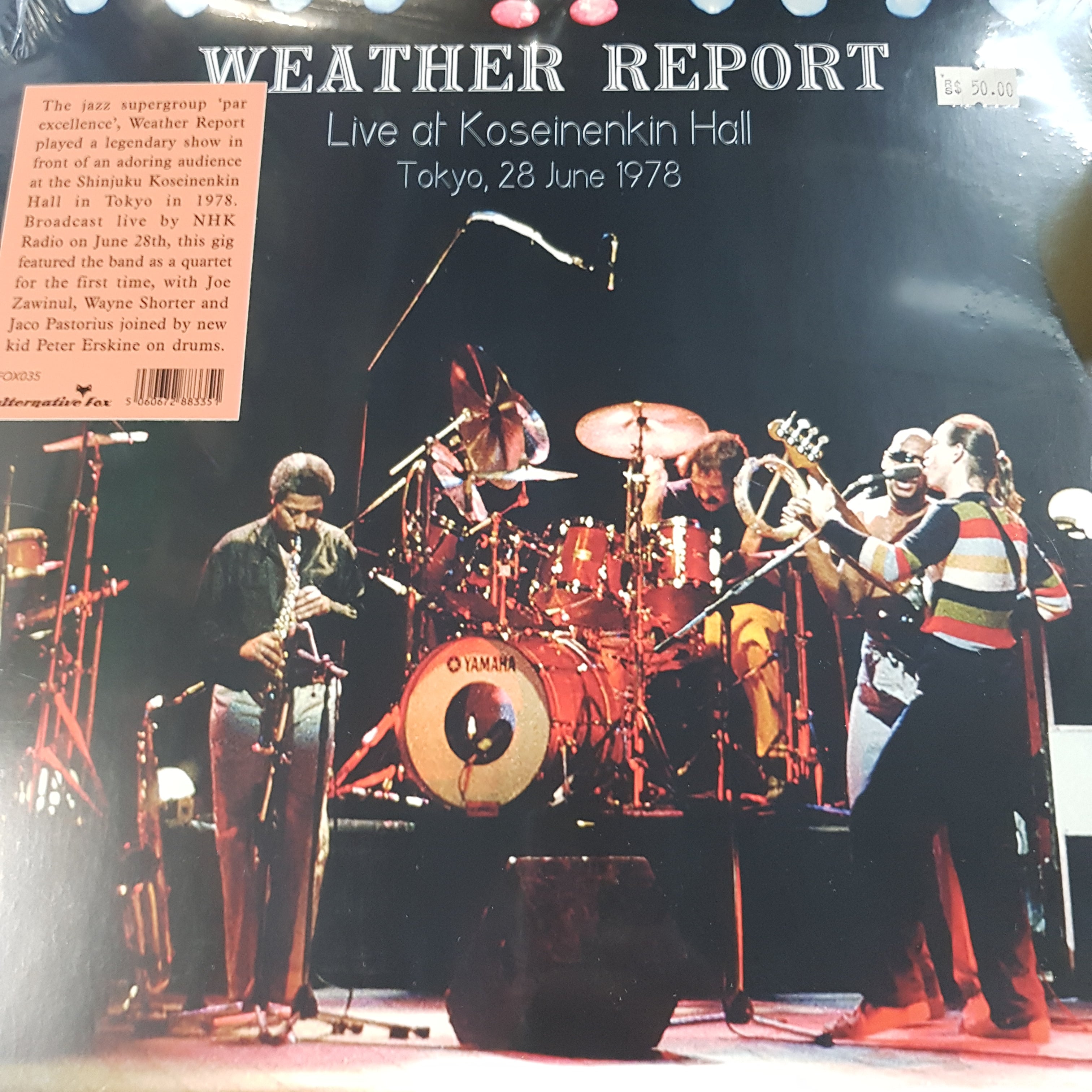 WEATHER REPORT 伝説のライブテープ 4枚組 Amazon.co.jp: The Legendary Live Tapes 1978-1981: ミュージック