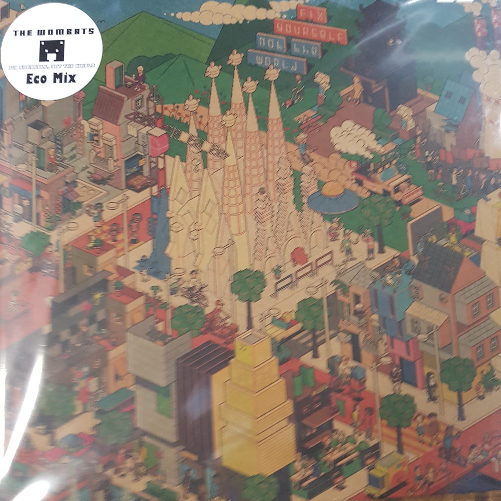 WOMBATS - FIX YOURSELF NOT THE WORLD (ECO MIX COLOURED) VINYL