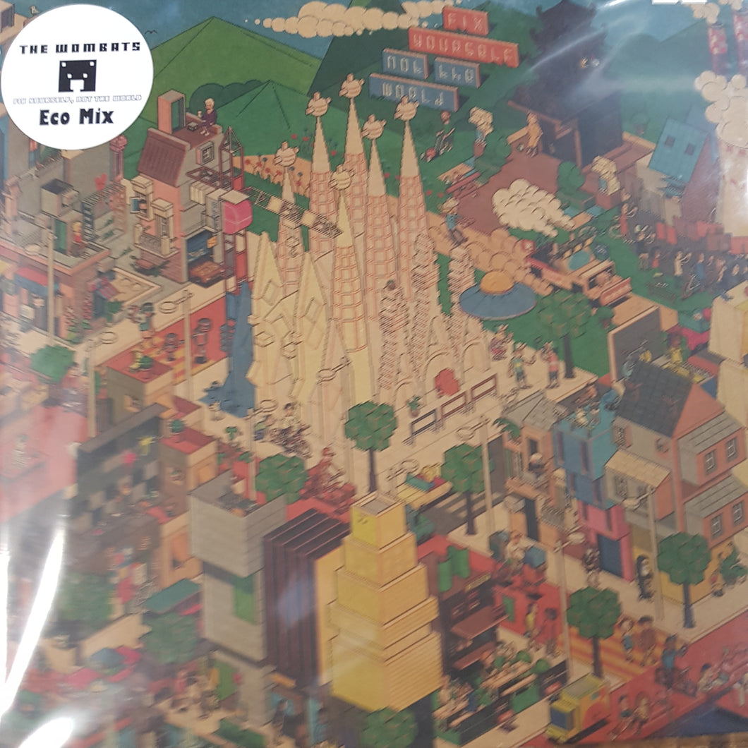 WOMBATS - FIX YOURSELF NOT THE WORLD (ECO MIX COLOURED) VINYL