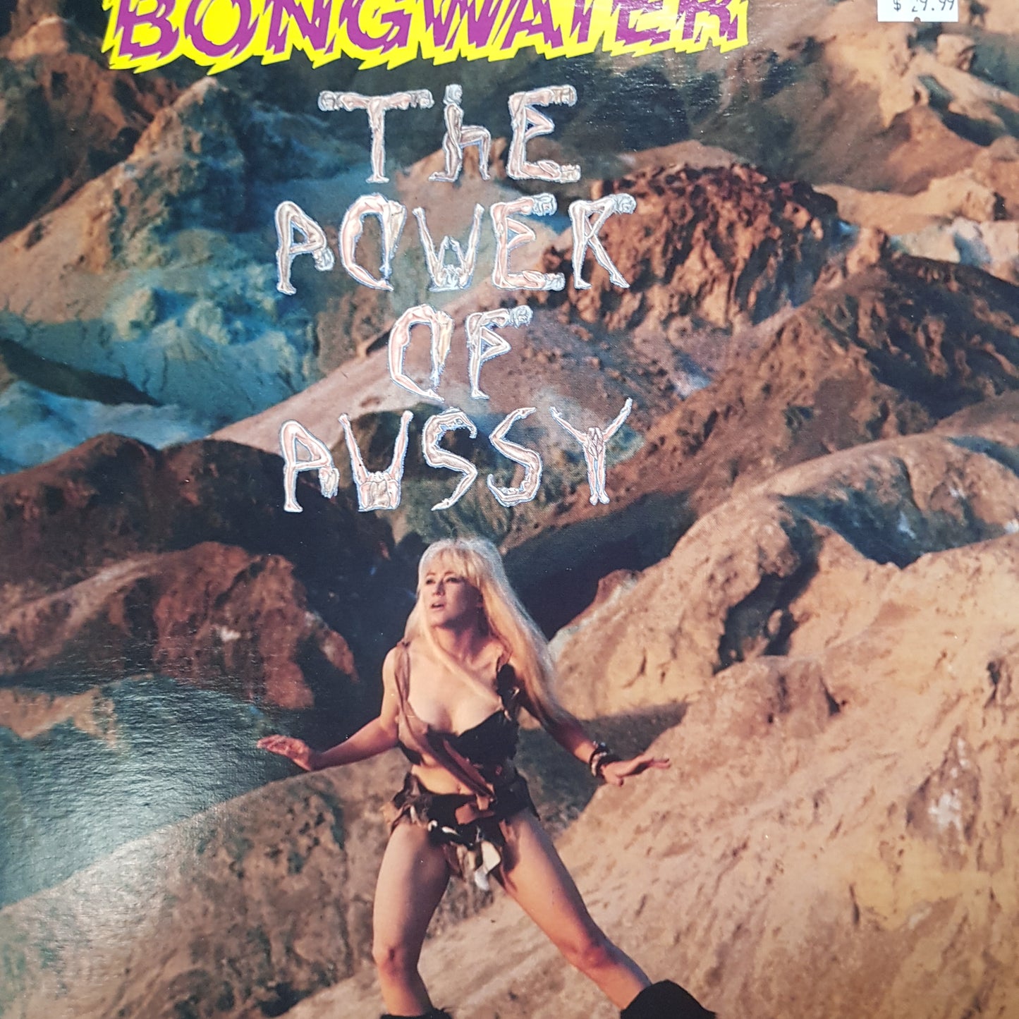 BONGWATER - THE POWER OF PUSSY (USED VINYL 1990 US EX+/EX+)