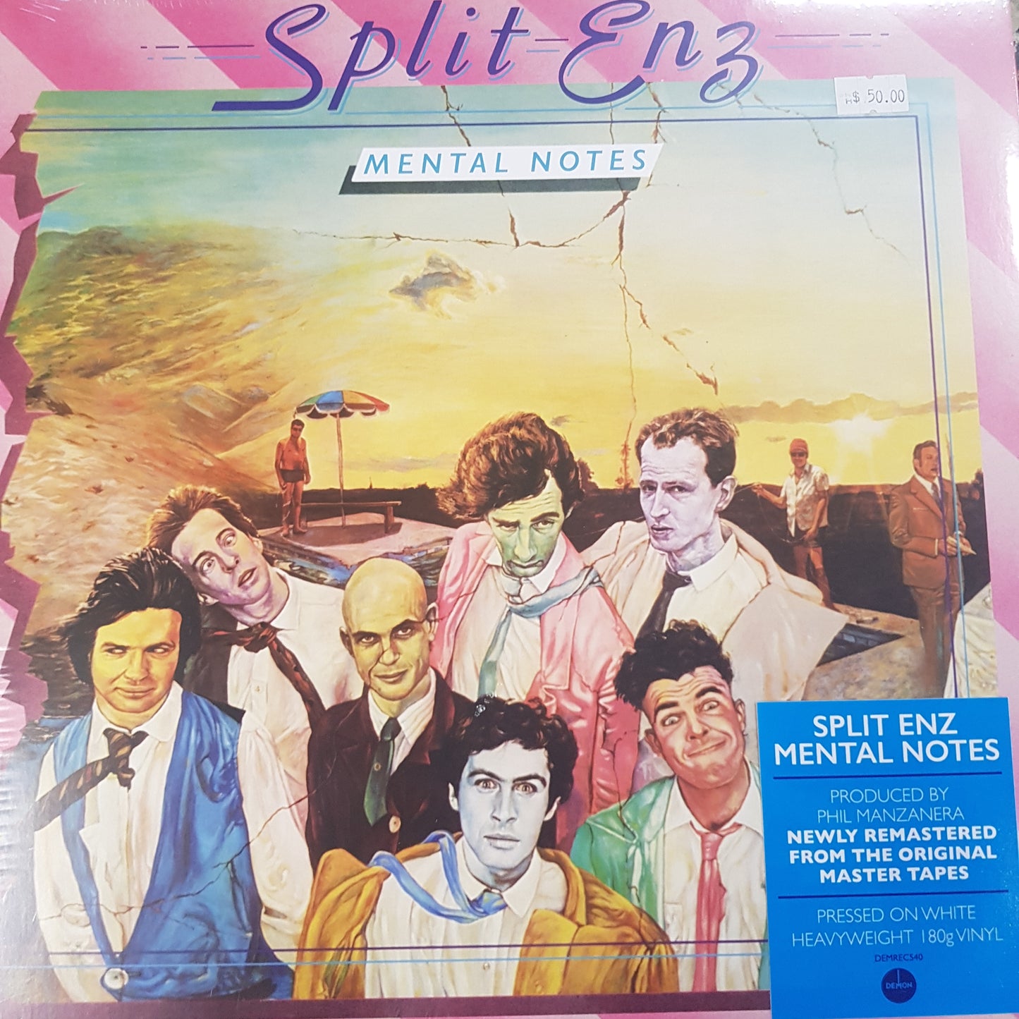 SPLIT ENZ - MENTAL NOTES (WHITE COLOURED) VINYL