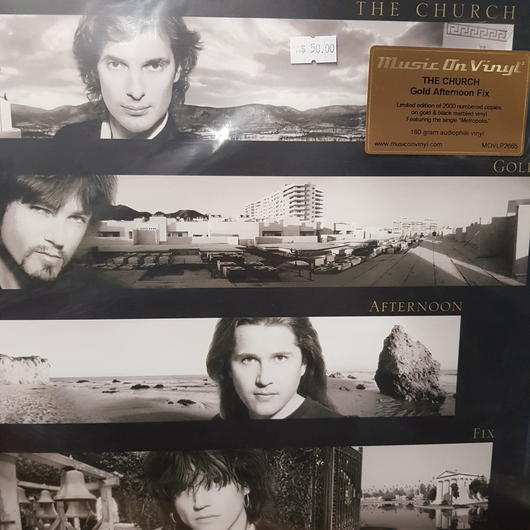 CHURCH - GOLDEN AFTERNOON FIX (GOLD COLOURED) VINYL
