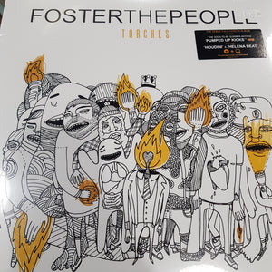 FOSTER THE PEOPLE - TORCHES (USED VINYL 2011 US EX+/EX+)