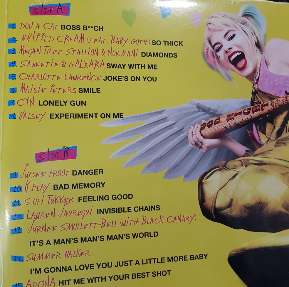VARIOUS ARTISTS - BIRDS OF PREY O.S.T VINYL