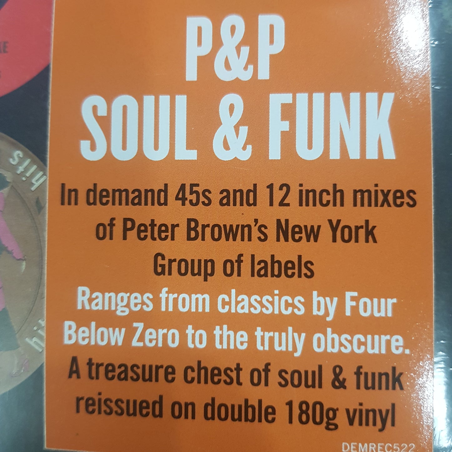VARIOUS ARTISTS - P AND P: SOUL AND FUNK (2LP) VINYL