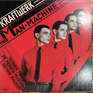 KRAFTWERK - THE MAN MACHINE (USED VINYL 1978 AUS EX-/EX)