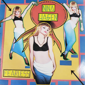 NINA HAGEN - FEARLESS (USED VINYL 1983 AUS M-/EX+)