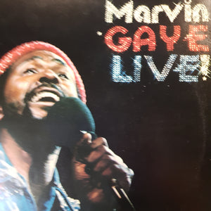 MARVIN GAYE - MARVIN GAYE LIVE! (USED VINYL 1974 JAPAN M-/EX)