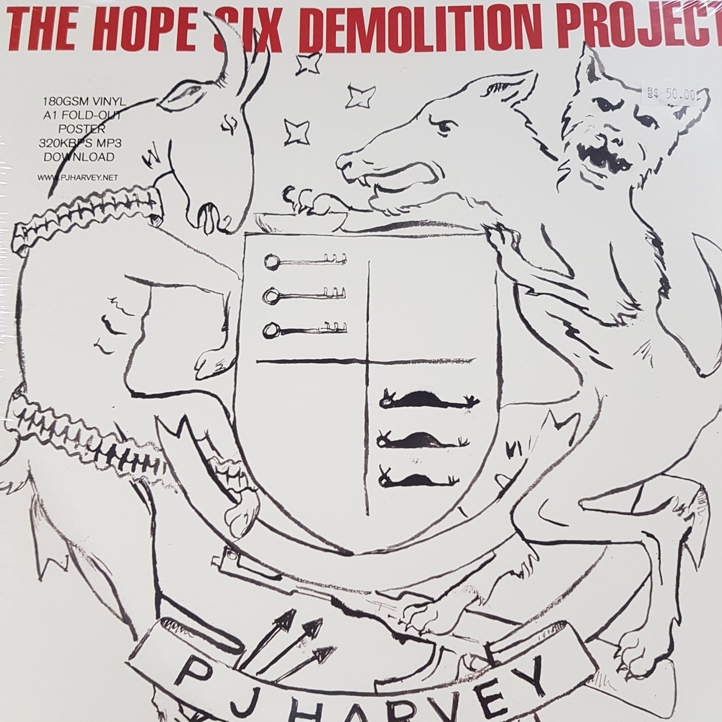 P.J. HARVEY - THE HOPE DEMOLITION PROJECT VINYL