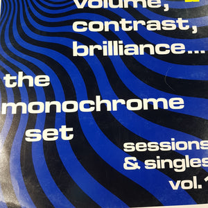 MONOCHROME SET - VOLUME, CONTRAST AND BRILLIANCE (USED VINYL 1983 NZ M-/EX)