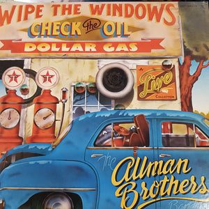 ALLMAN BROTHERS - WIPE THE WINDOWS, CHECK THE OIL, DOLLAR GAS (2LP) (USED VINYL 1976 JAPANESE M-/EX)