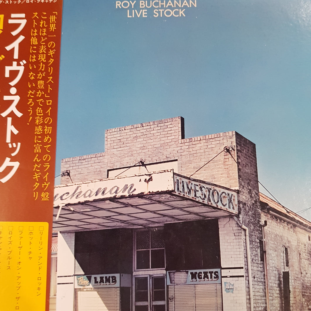 ROY BUCHANAN - LIVE STOCK (USED VINYL 1975 JAPANESE M-/EX+)