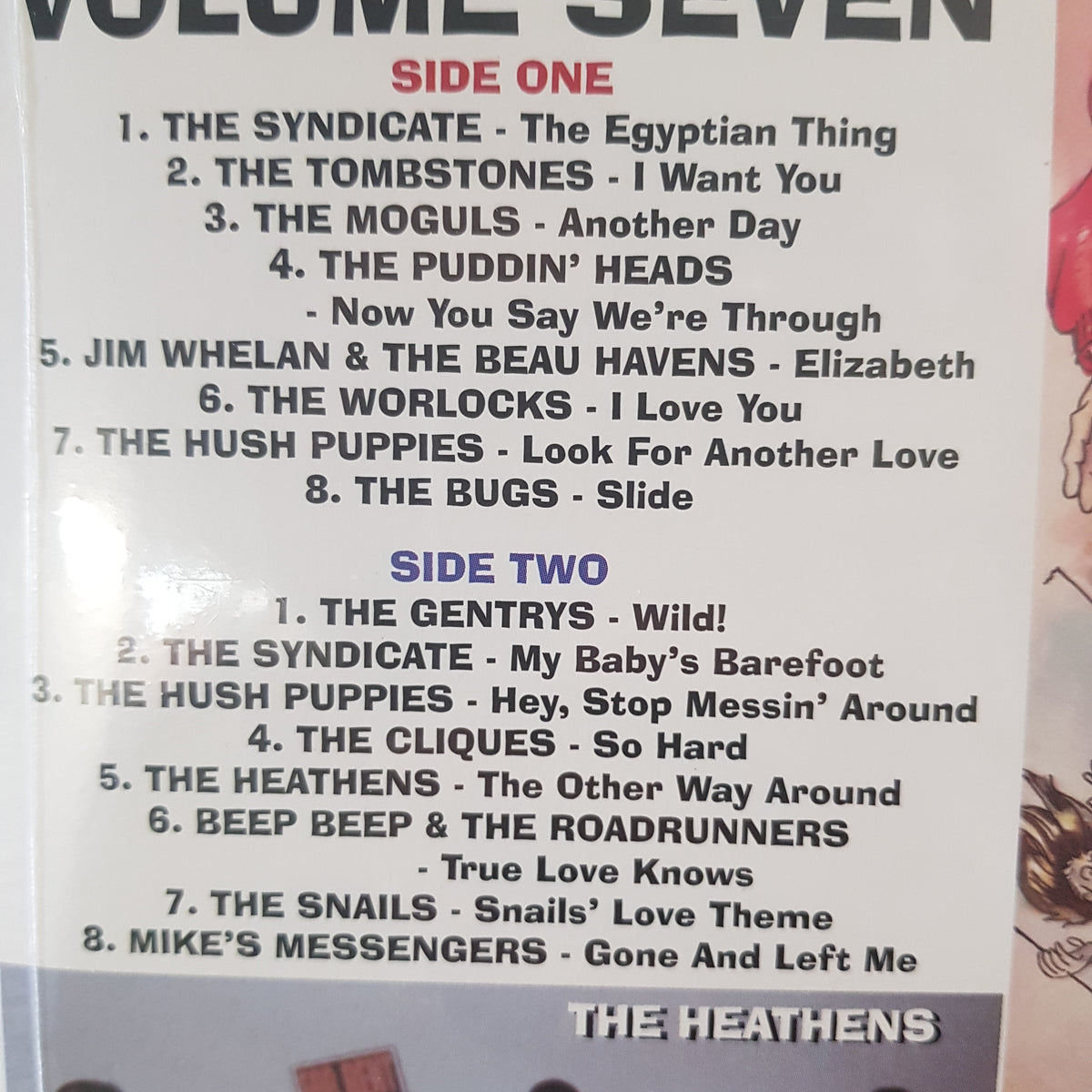 VARIOUS ARTISTS - BACK FROM THE GRAVE VOL 7 VINYL