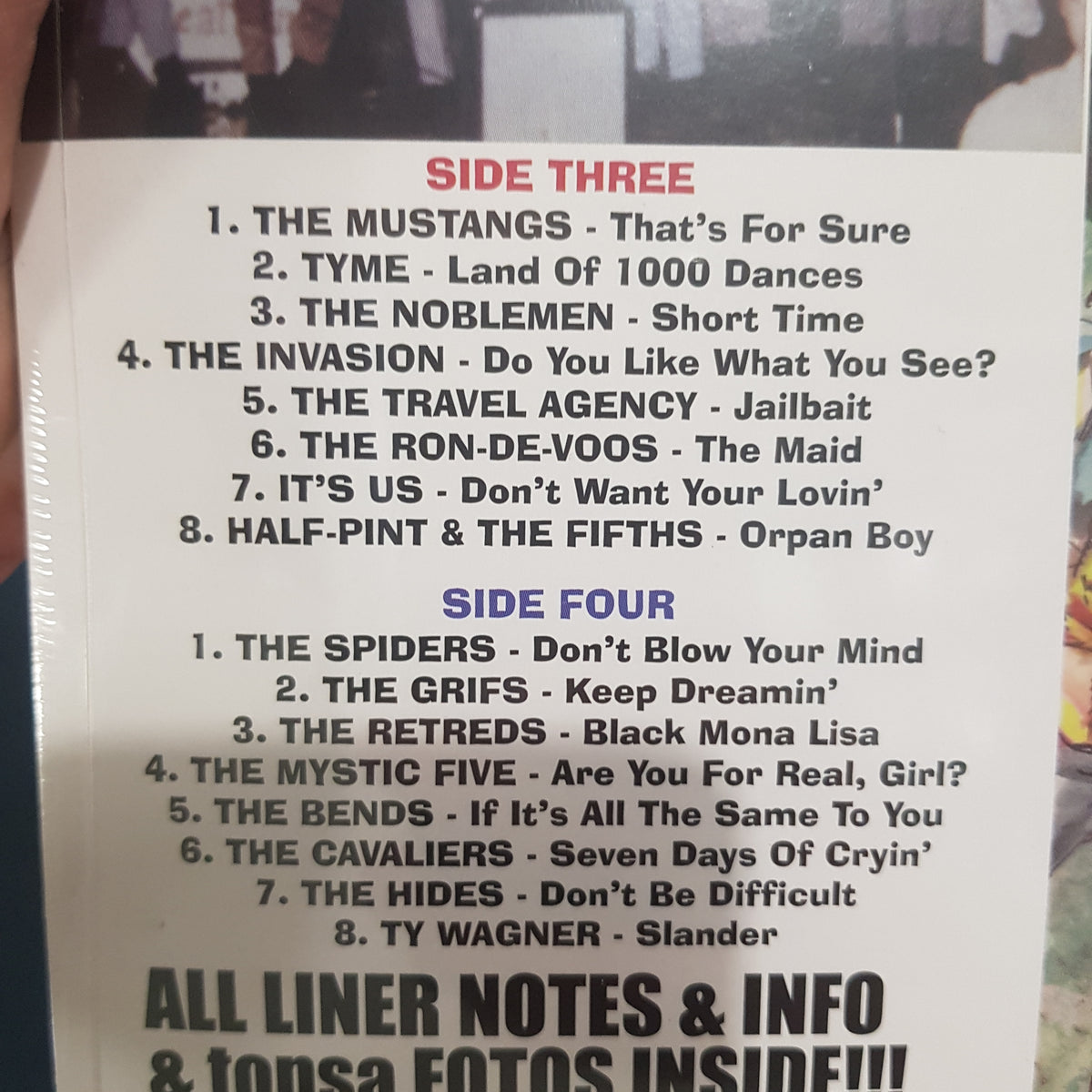 VARIOUS ARTISTS - BACK FROM THE GRAVE VOL 7 VINYL