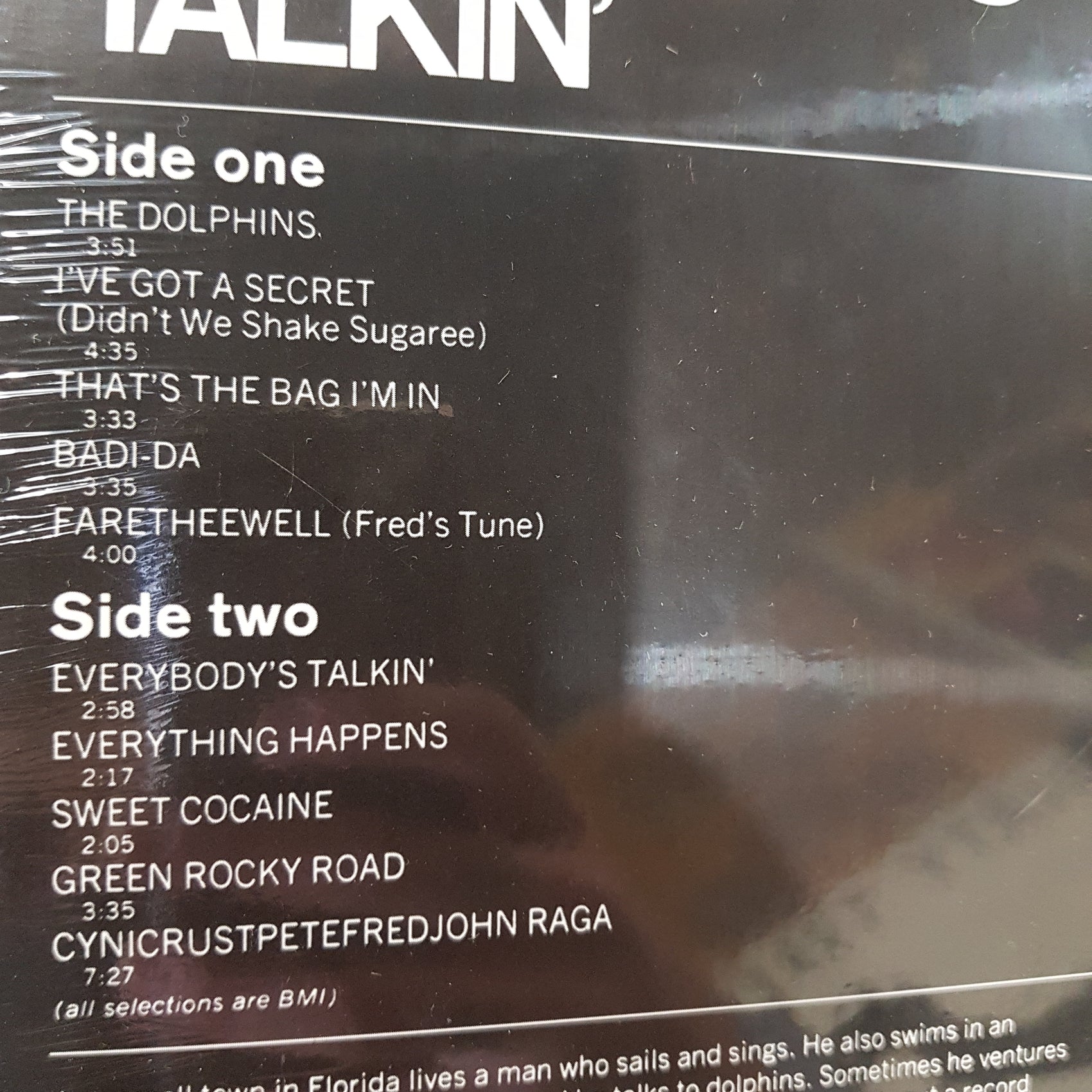 FRED NEIL - EVERYBODY'S TALKIN'(THEME FROM MIDNIGHT COWBOY) VINYL