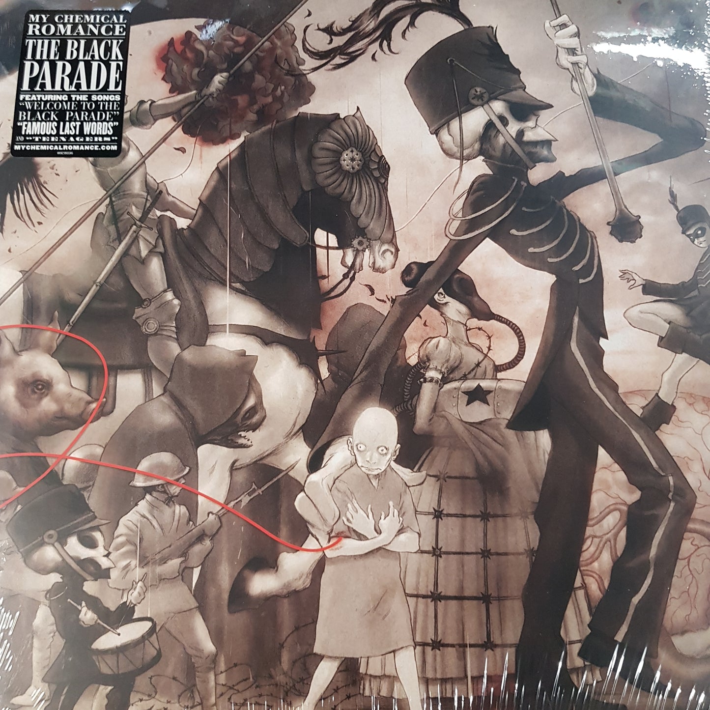 MY CHEMICAL ROMANCE - THE BLACK PARADE (2LP) VINYL