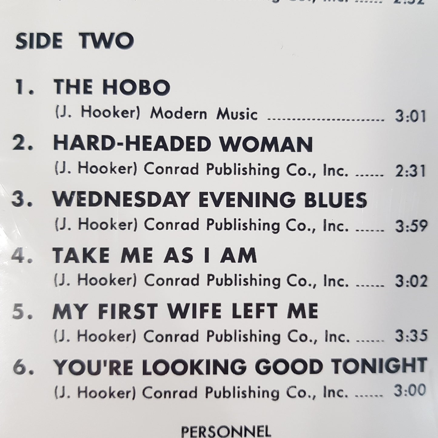 JOHN LEE HOOKER - THE FOLK LORE OF JOHN LEE HOOKER VINYL