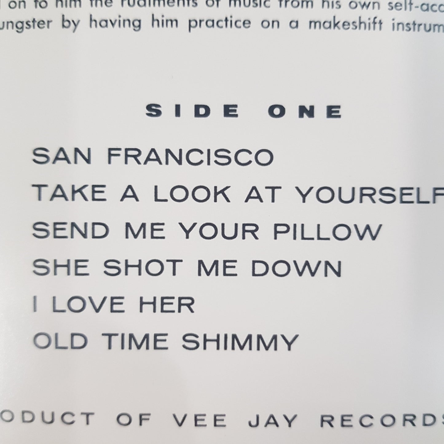 JOHN LEE HOOKER - THE BIG SOUL VINYL