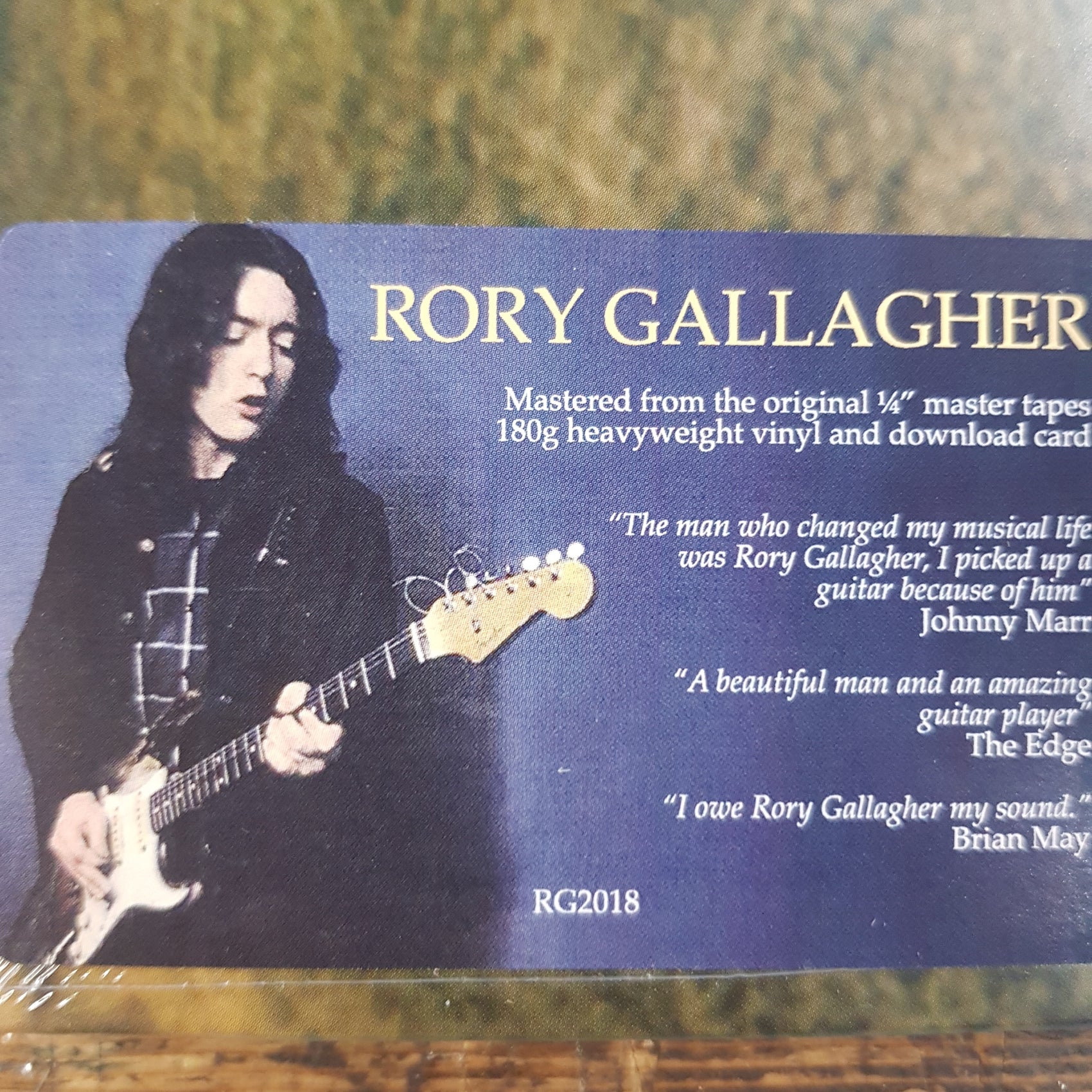 RORY GALLAGHER - AGAINST THE GRAIN VINYL