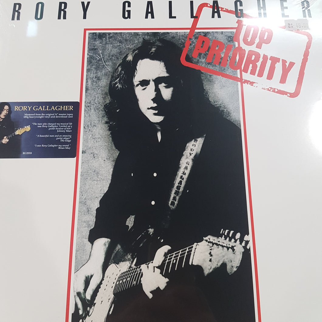 RORY GALLAGHER - TOP PRIORITY VINYL