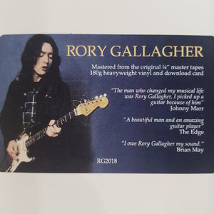 RORY GALLAGHER - TOP PRIORITY VINYL