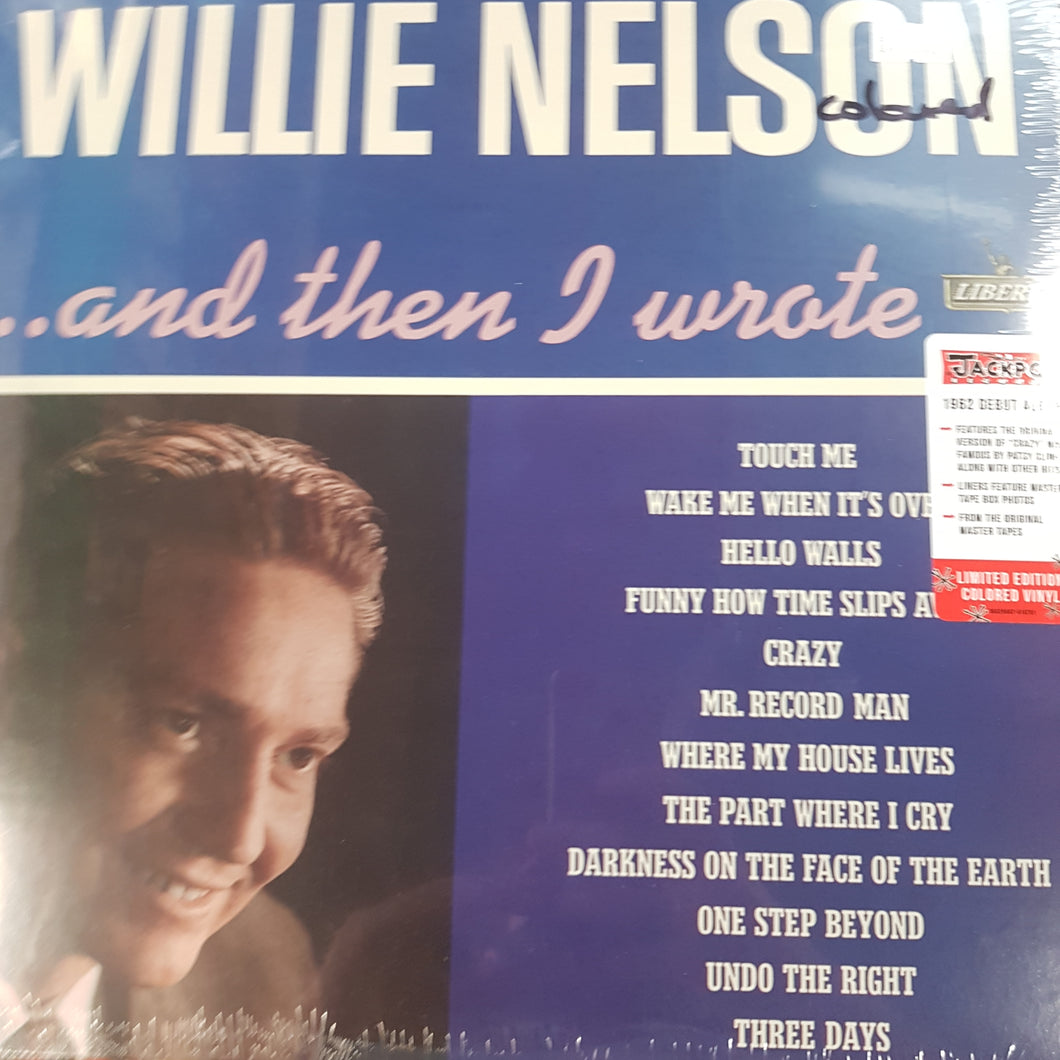 WILLIE NELSON - ...AND THEN I WROTE (COLOURED) VINYL