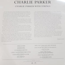 Load image into Gallery viewer, CHARLIE PARKER - WITH STRINGS VINYL
