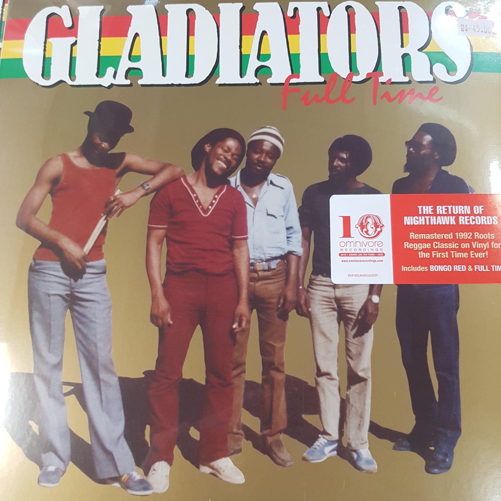GLADIATORS - FULL TIME VINYL