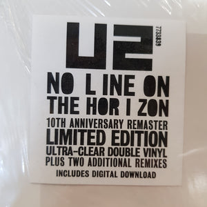U2 - NO LINE ON THE HORIZON (2LP) VINYL
