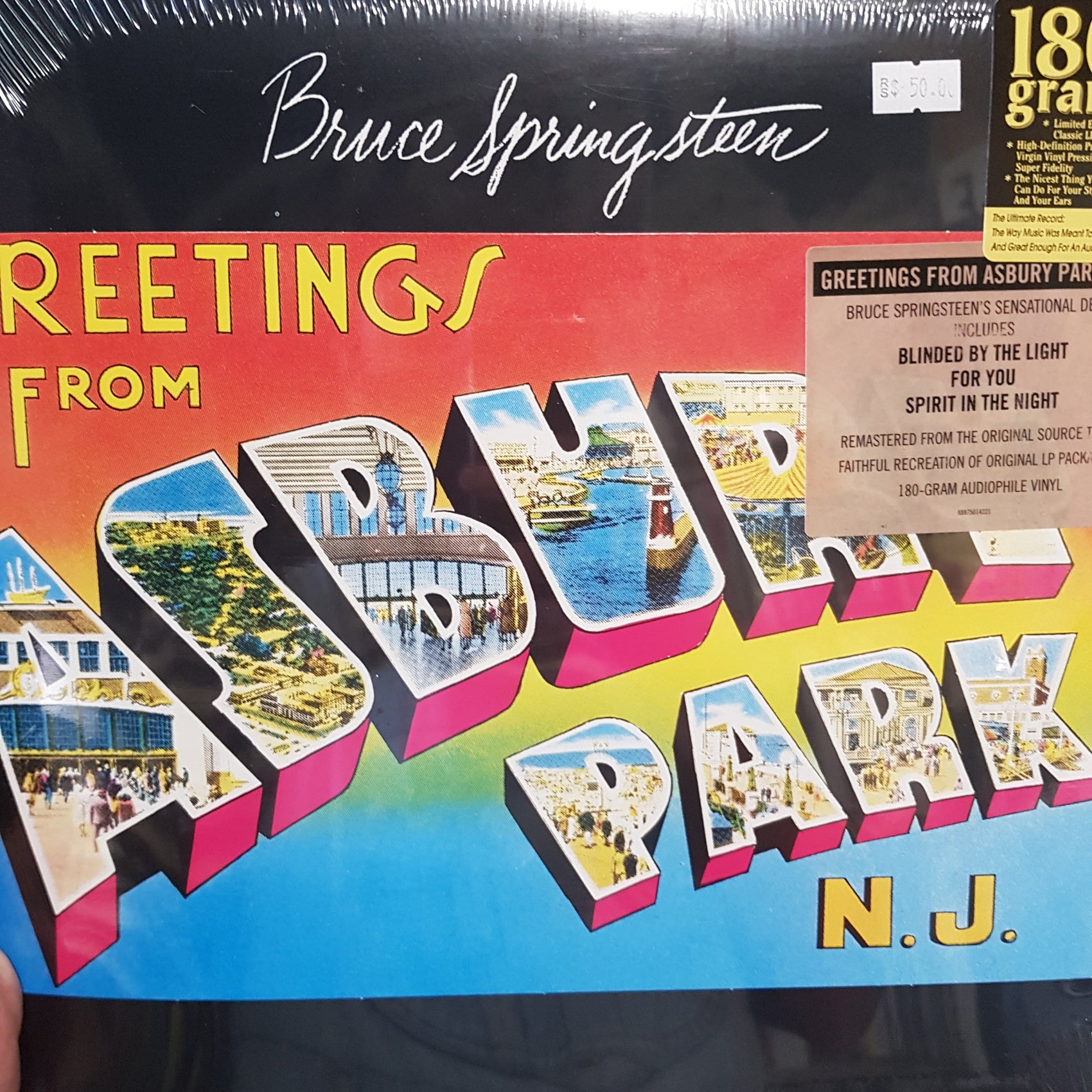 BRUCE SPRINGSTEEN - GREETINGS FROM ASBURY PARK N.J. VINYL