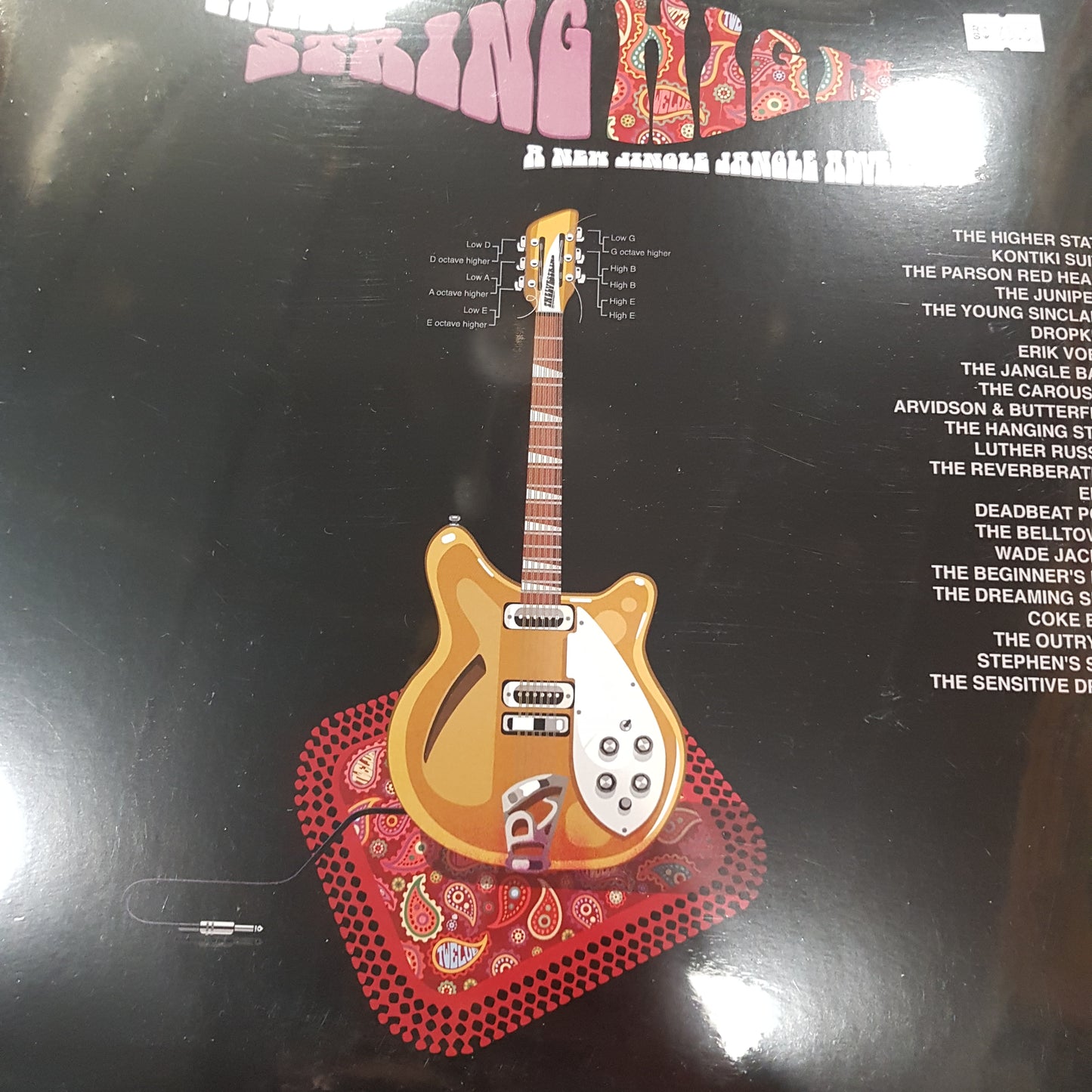 VARIOUS ARTISTS - TWELVE STRING HIGH: A NEW JINGLE JANGLE ADVENTURE (2LP) VINYL