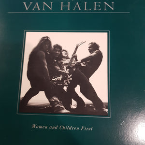 VAN HALEN - WOMEN AND CHILDREN FIRST (USED VINYL 1980 US M-/EX)