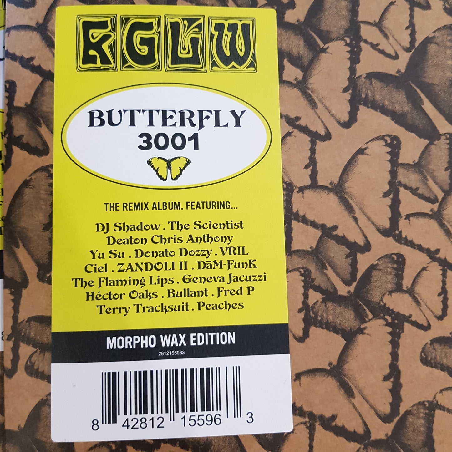 KING GIZZARD AND THE LIZARD WIZARD - BUTTERFLY 3001 (MORPHO WAX EDITION) (2LP) VINYL