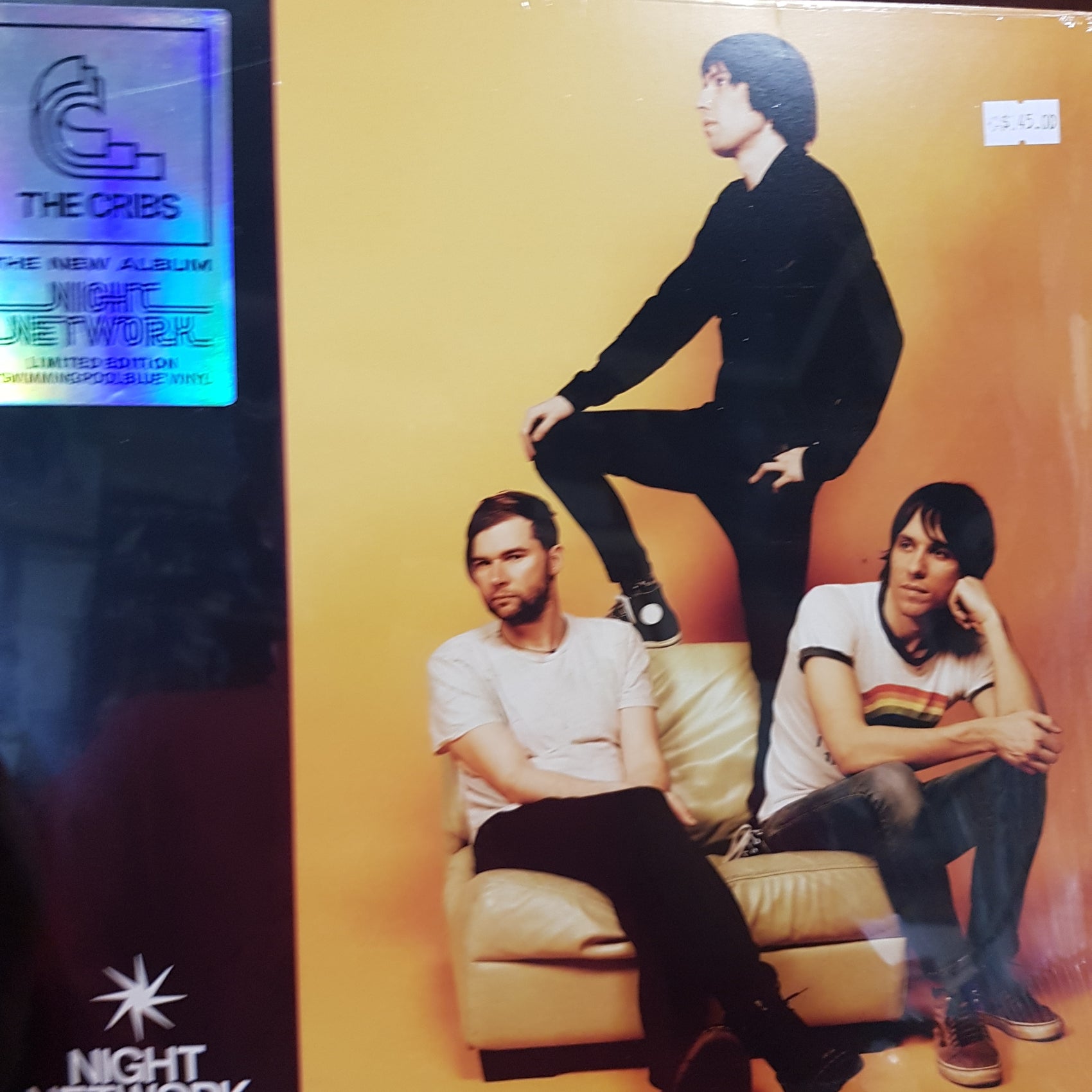 CRIBS - NIGHT NETWORK (SWIMMING POOL BLUE COLOURED) VINYL