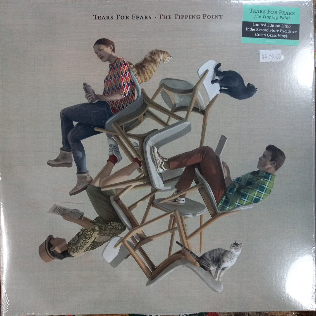 TEARS FOR FEARS - THE TIPPING POINT (GREEN COLOURED) VINYL