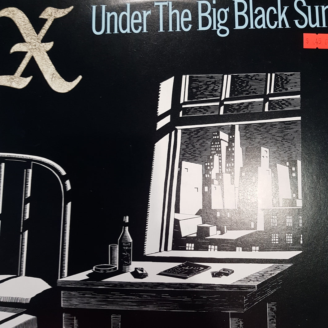 X- UNDER THE BIG BLACK SUN (USED VINYL 1982 JAPANESE M-/EX)